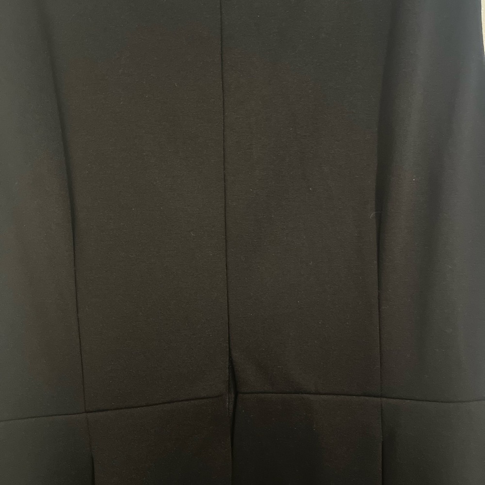 Calvin Klein Black and White Midi A-Line Dress - Picture 6 of 10